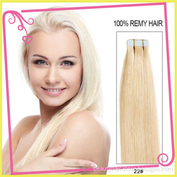 100% remy hair hair tape extensions
